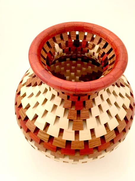 Hand turned wooden bowls